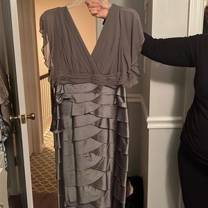 Beautiful Silver Evening Dress